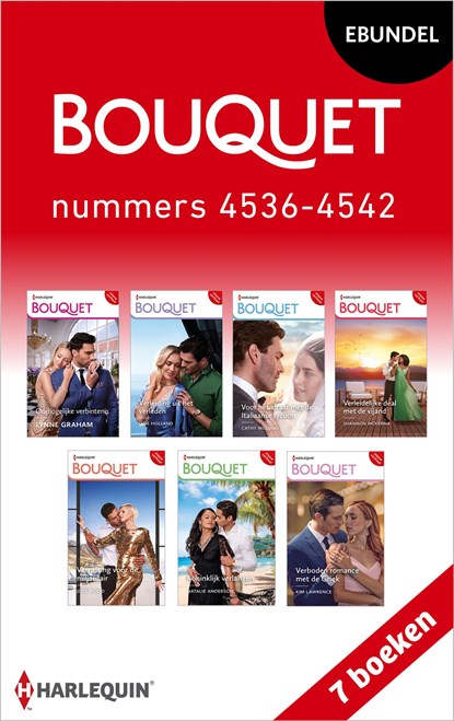 Bouquet e-bundel nummers 4536 - 4542, Lynne Graham ; Jane Holland ; Cathy Williams ; Shannon McKenna ; Joss Wood ; Natalie Anderson ; Kim Lawrence - Ebook - 9789402567618