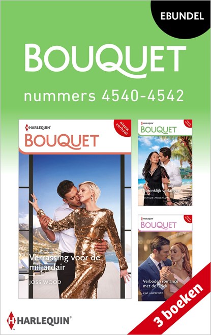Bouquet e-bundel nummers 4540 - 4542, Joss Wood ; Natalie Anderson ; Kim Lawrence - Ebook - 9789402567632