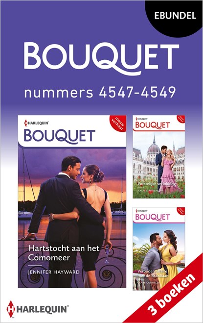 Bouquet e-bundel nummers 4547 - 4549, Jennifer Hayward ; Natalie Anderson ; Clare Connelly - Ebook - 9789402568189