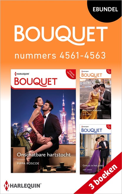 Bouquet e-bundel nummers 4561 - 4563, Pippa Roscoe ; Julia James ; Abby Green - Ebook - 9789402569162