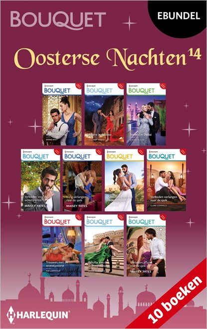 Oosterse nachten 14, Annie West ; Lela May Wight ; Louise Fuller ; Maisey Yates ; Heidi Rice ; Clare Connelly ; Kim Lawrence ; Jackie Ashenden - Ebook - 9789402570656