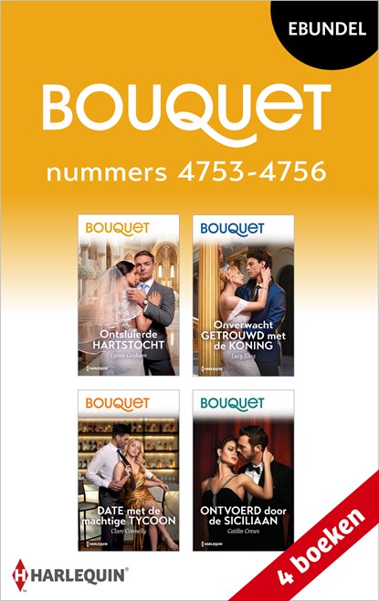 Bouquet e-bundel nummers 4753 - 4756, Lynne Graham ; Lucy King ; Clare Connelly ; Caitlin Crews - Ebook - 9789402584950