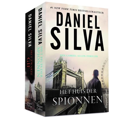 Het huis der spionnen ; Het zwarte gif, Daniel Silva - Paperback - 9789402703481