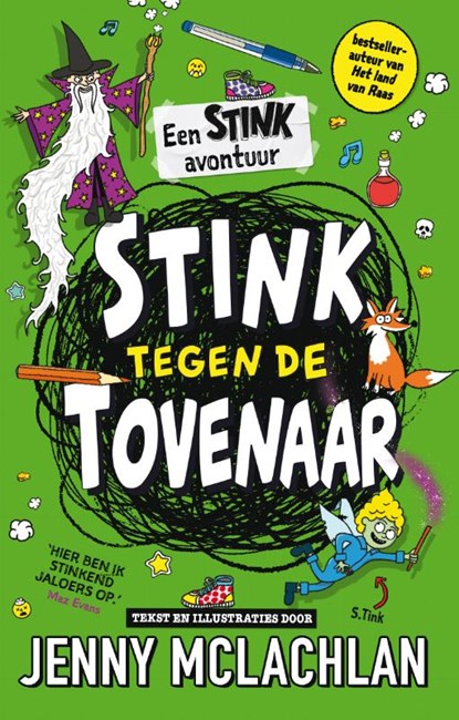 Stink tegen de tovenaar, Jenny McLachlan - Gebonden - 9789402717259