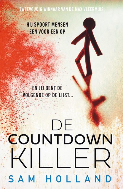 De Countdown Killer, Sam Holland - Paperback - 9789402718676