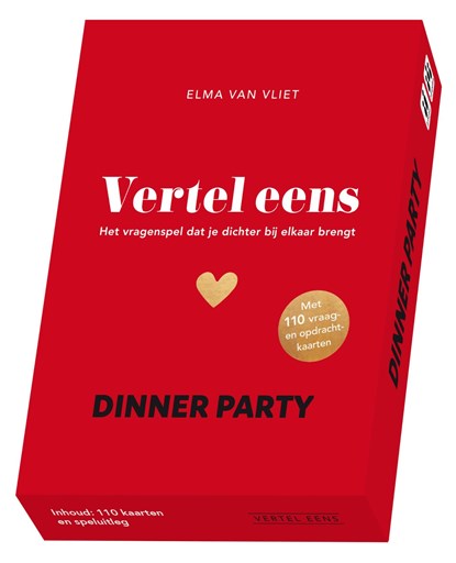 Vertel eens - Dinner Party, Elma van Vliet - Losbladig - 9789402721980