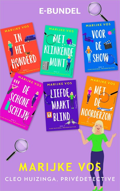 Cleo Huizinga, privédetective-bundel, Marijke Vos - Ebook - 9789402770773
