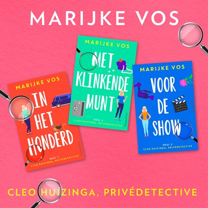 Cleo Huizinga, privédetective bundel, Marijke Vos - Luisterboek MP3 - 9789402771121