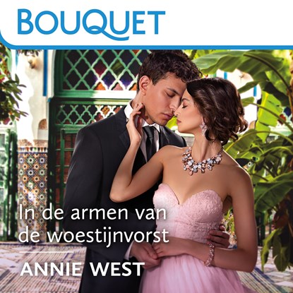 In de armen van de woestijnvorst, Annie West - Luisterboek MP3 - 9789402773620
