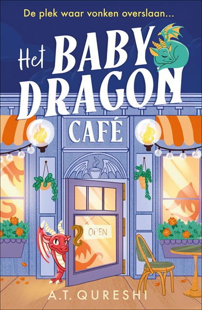 Het Baby Dragon Café, A. T. Qureshi - Ebook - 9789402774740