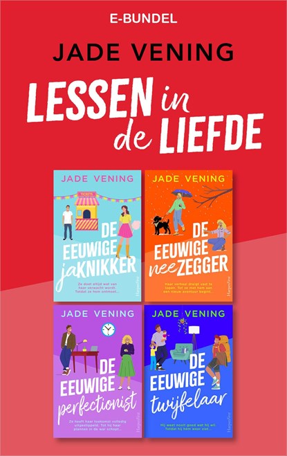 Lessen in de liefde e-bundel, Jade Vening - Ebook - 9789402776669