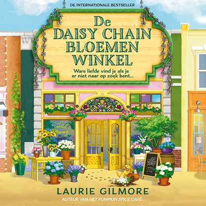 De Daisy Chain Bloemenwinkel, Laurie Gilmore - Luisterboek MP3 - 9789402777321