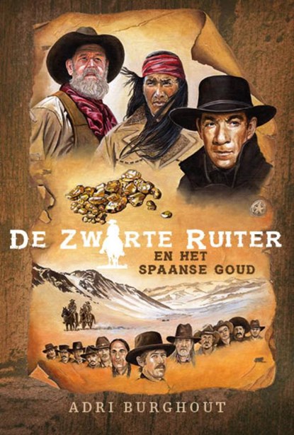 De Zwarte Ruiter en het Spaanse goud, Adri Burghout - Ebook - 9789402910353