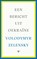 Een bericht uit Oekraïne, Volodymyr Zelensky - Paperback - 9789403123622