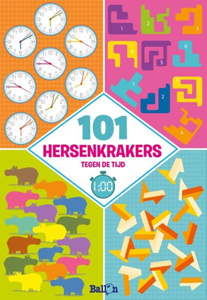 101 hersenkrakers tegen de tijd, Elizabeth Golding - Paperback - 9789403200095