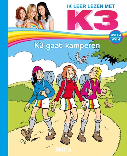 K3 gaat kamperen, Saskia Martens - Gebonden - 9789403200484