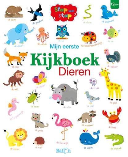 Mijn eerste kijkboek Dieren, niet bekend - Gebonden - 9789403204406