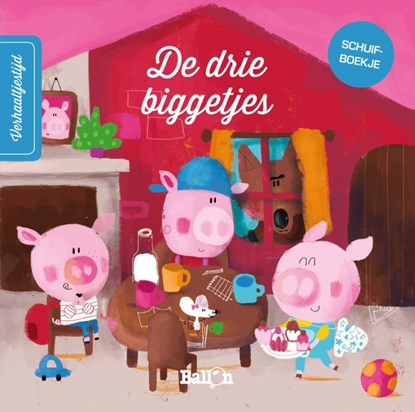 De drie biggetjes,  - Gebonden - 9789403206929