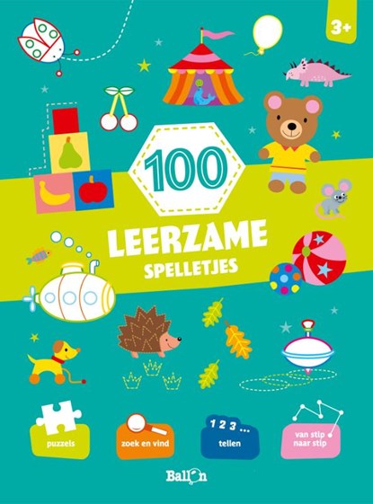 100 leerzame spelletjes 3+,  - Paperback - 9789403211787