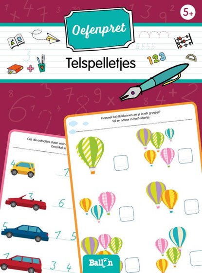 Telspelletjes 5+, niet bekend - Paperback - 9789403212036