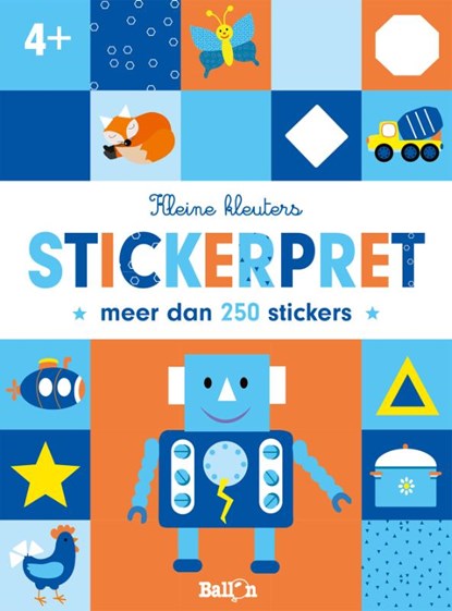 Stickerpret 4+, niet bekend - Paperback - 9789403215594