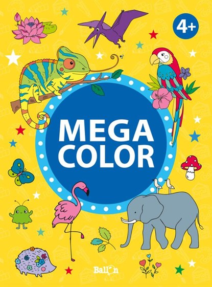 Mega Color 4+, niet bekend - Paperback - 9789403216836