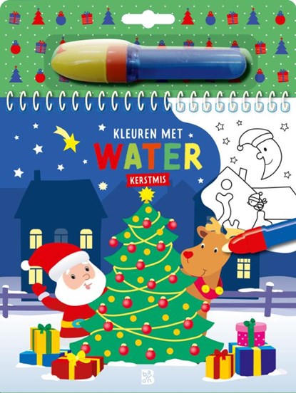 Kleuren met water - Kerstmis, niet bekend - Gebonden - 9789403219660