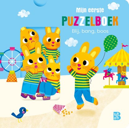 Puzzelboek: Blij, bang, boos,  - Gebonden - 9789403226323
