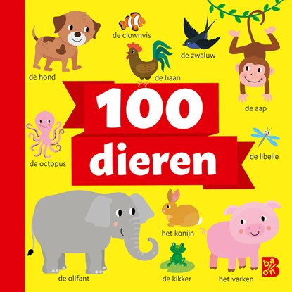 100 dieren, niet bekend - Gebonden - 9789403227375