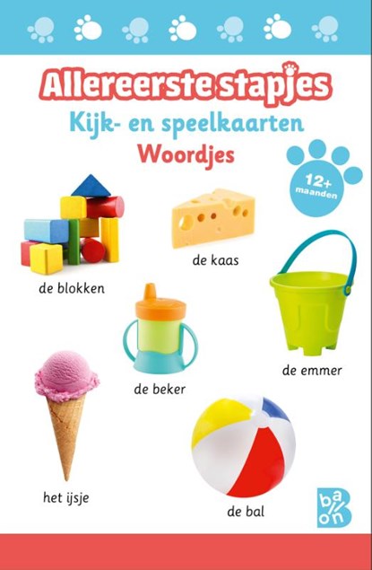 Kijk- en speelkaarten Woordjes, niet bekend - Gebonden - 9789403227436