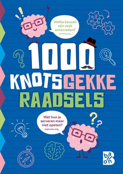 1000 knotsgekke raadsels, niet bekend - Paperback - 9789403230283