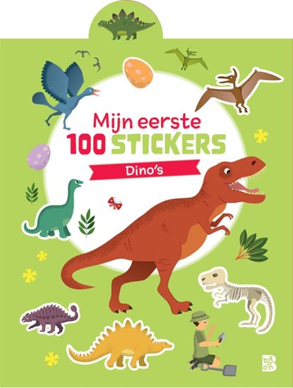 Mijn eerste 100 stickers: dino's, niet bekend - Paperback - 9789403230849