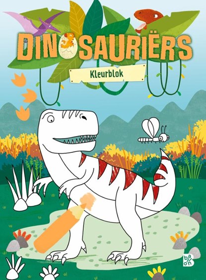 Dinosauriërs kleurblok, niet bekend - Paperback - 9789403230986