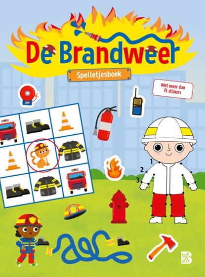 De brandweer spelletjesboek, niet bekend - Paperback - 9789403233970
