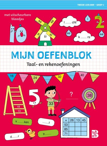 Mijn oefenblok: Taal- en rekenoefeningen, niet bekend - Paperback - 9789403237879