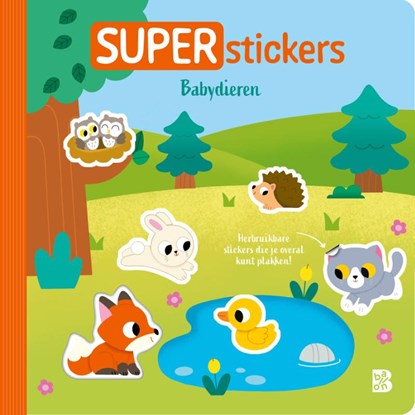 Superstickers: Babydieren, niet bekend - Gebonden - 9789403238081