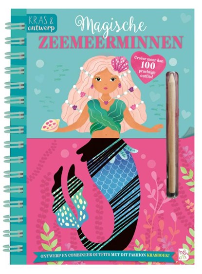 Kras & ontwerp: Magische zeemeerminnen, niet bekend - Gebonden - 9789403239613