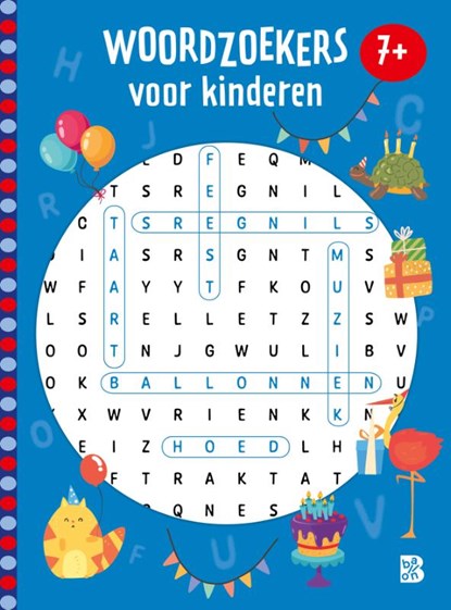 Woordzoekers voor kinderen 7+, niet bekend - Paperback - 9789403241425