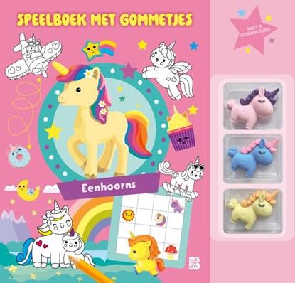 Speelboek met gommetjes: Eenhoorns, niet bekend - Paperback - 9789403243429
