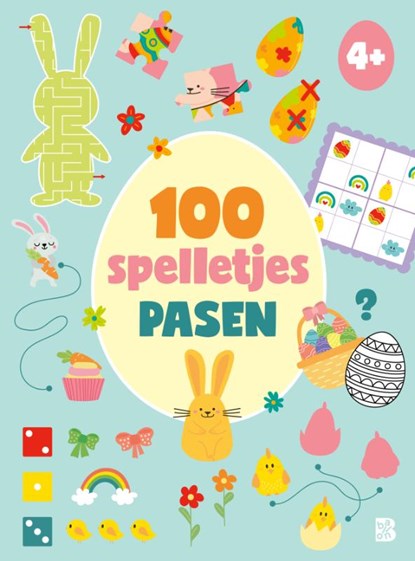 100 spelletjes Pasen, niet bekend - Paperback - 9789403244525