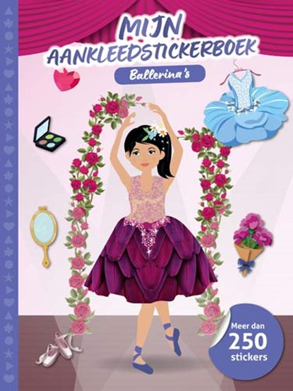 Mijn aankleedstickerboek: Ballerina's, niet bekend - Paperback - 9789403244877