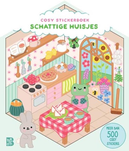 Cosy stickerboek: Schattige huisjes, niet bekend - Paperback - 9789403245539