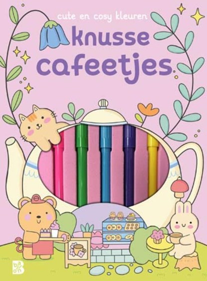Cute en cosy kleuren: Knusse cafeetjes,  - Gebonden - 9789403245560