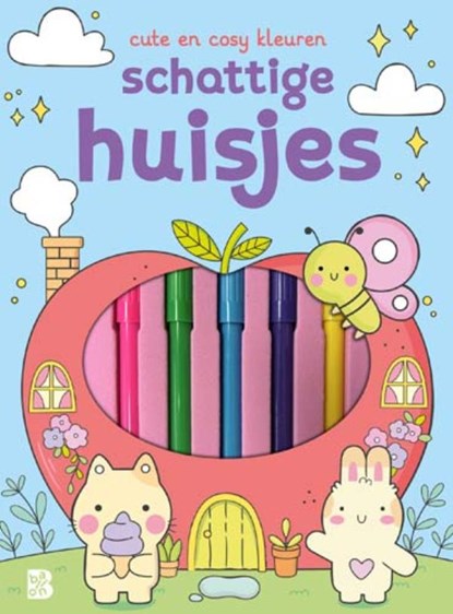 Cute en cosy kleuren: Schattige huisjes, niet bekend - Gebonden - 9789403245577