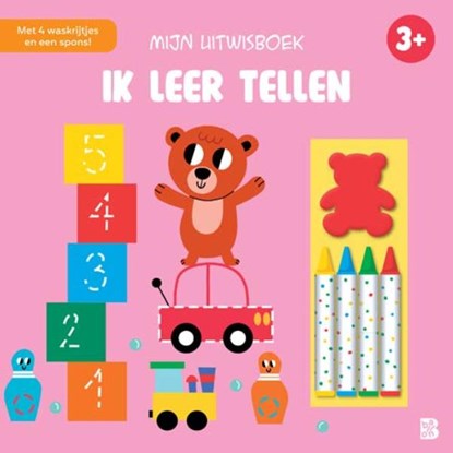 Mijn uitwisboek: Ik leer tellen, niet bekend - Gebonden - 9789403246543