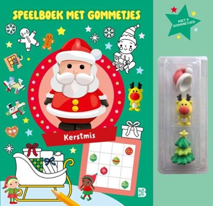 Speelboek met gommetjes: Kerstmis, niet bekend - Paperback - 9789403247120