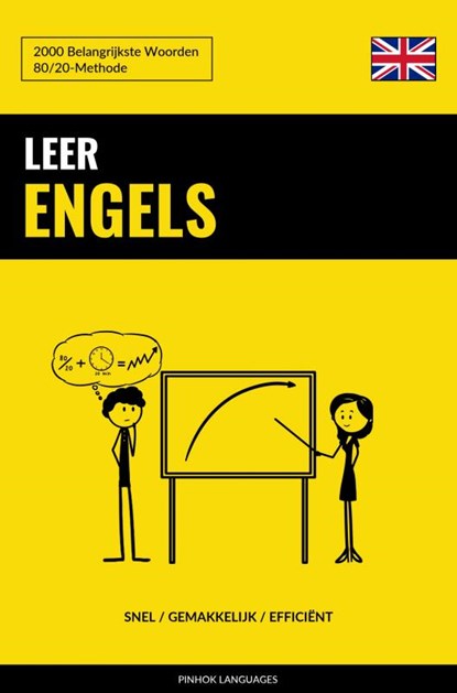 Leer Engels - Snel / Gemakkelijk / Efficiënt, Pinhok Languages - Paperback - 9789403632032