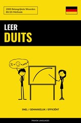 Leer Duits - Snel / Gemakkelijk / Efficiënt - Pinhok Languages - 9789403632506