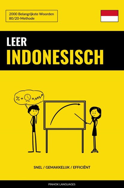 Leer Indonesisch - Snel / Gemakkelijk / Efficiënt, Pinhok Languages - Paperback - 9789403632599
