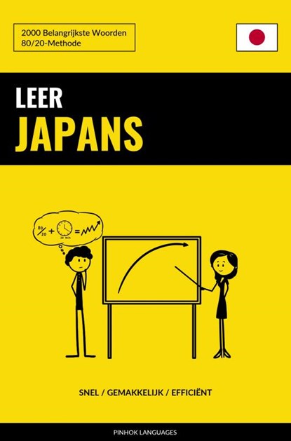 Leer Japans - Snel / Gemakkelijk / Efficiënt, Pinhok Languages - Paperback - 9789403632636